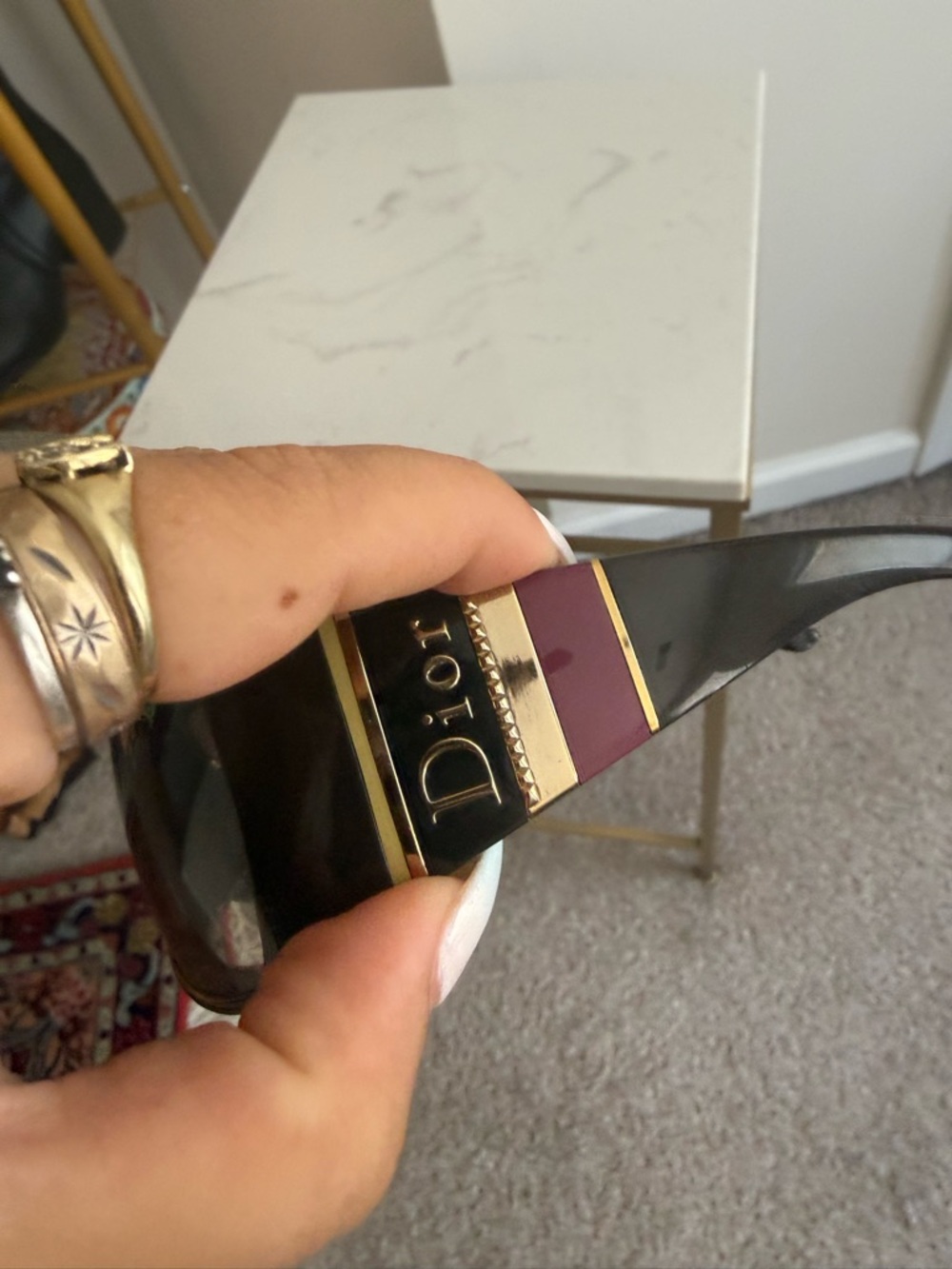 Galliano for Dior Stripes 2 Sunglasses - Picture 3 of 10